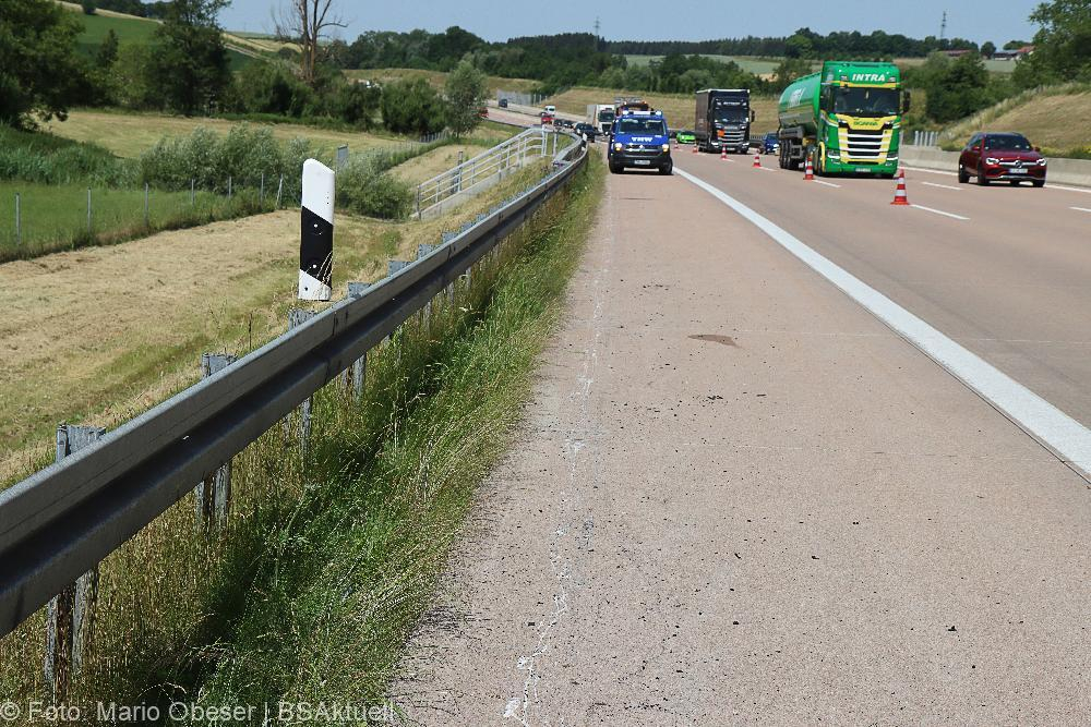 A8 Vinylkleber Sattelzug Günzburg Burgau 18062022