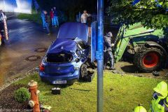 Unfall Wattenweiler Pkw Traktor 220624 15