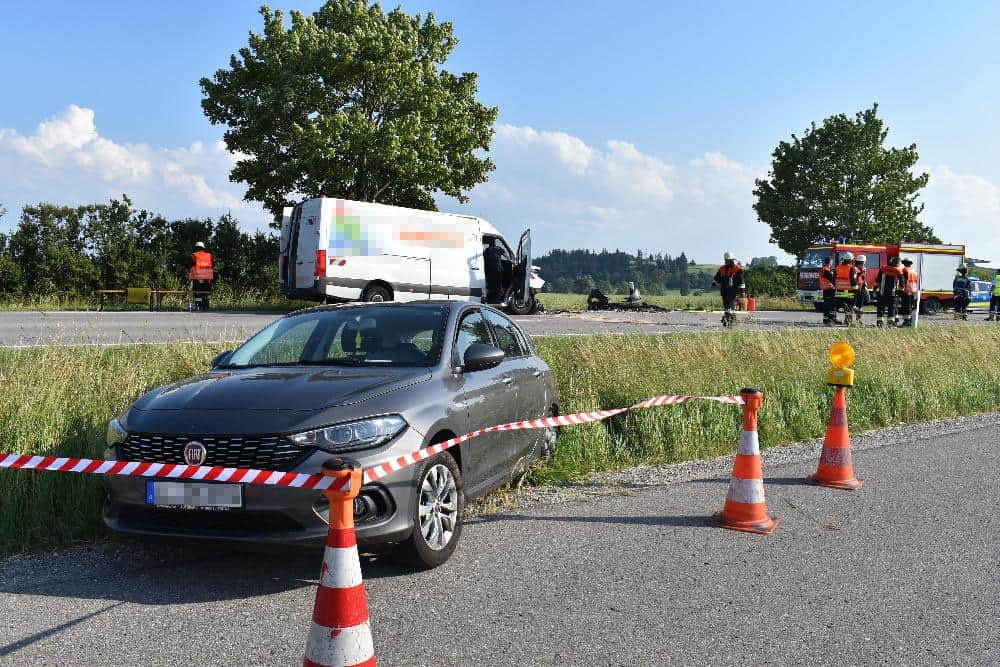 Unfall Biessenhofen B12 20062022
