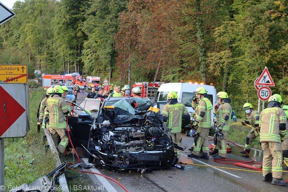 Unfall B16 Kleinkötz Munasenke 14092022