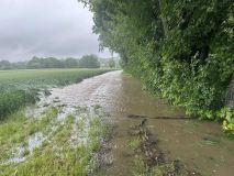 Hochwasser 2024 - Nattenhausen Günz 2