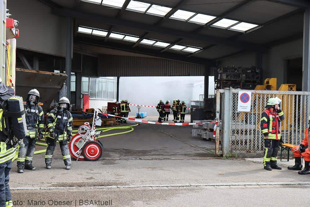 Brand Lager Chemiekalien Strass 31082022
