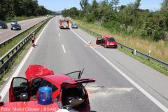 Unfall B28 Senden 03072022 2
