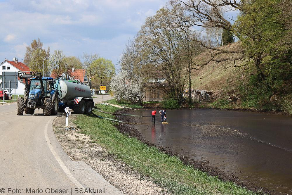 Gülle Biogasanlage Münsterhausen ausgetreten 15042022