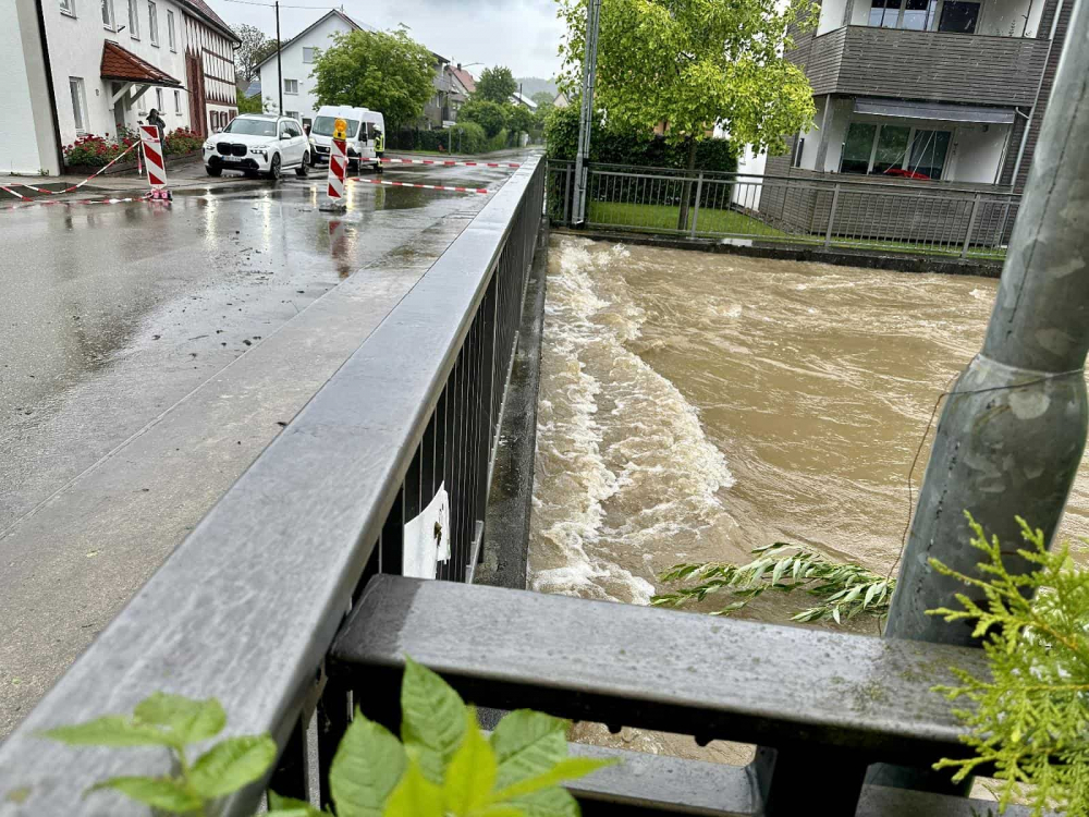 Hochwasser 2024 - Neuburg Kammel