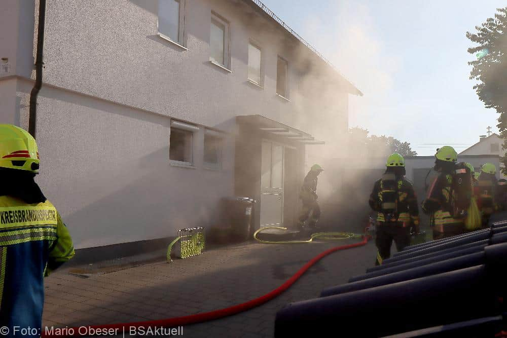 Waschmaschine Brand Keller Günzburg 24072022