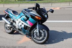 Unfall A8 Motorrad Transporter 09052022 22