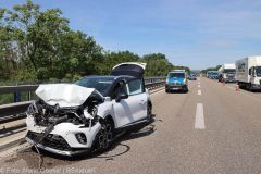 Unfall A8 bei Leipheim 17062022 16