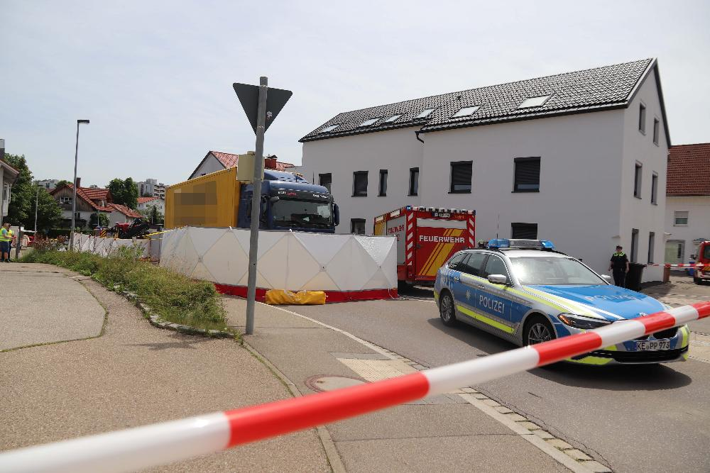 Frau überrollt Kempten