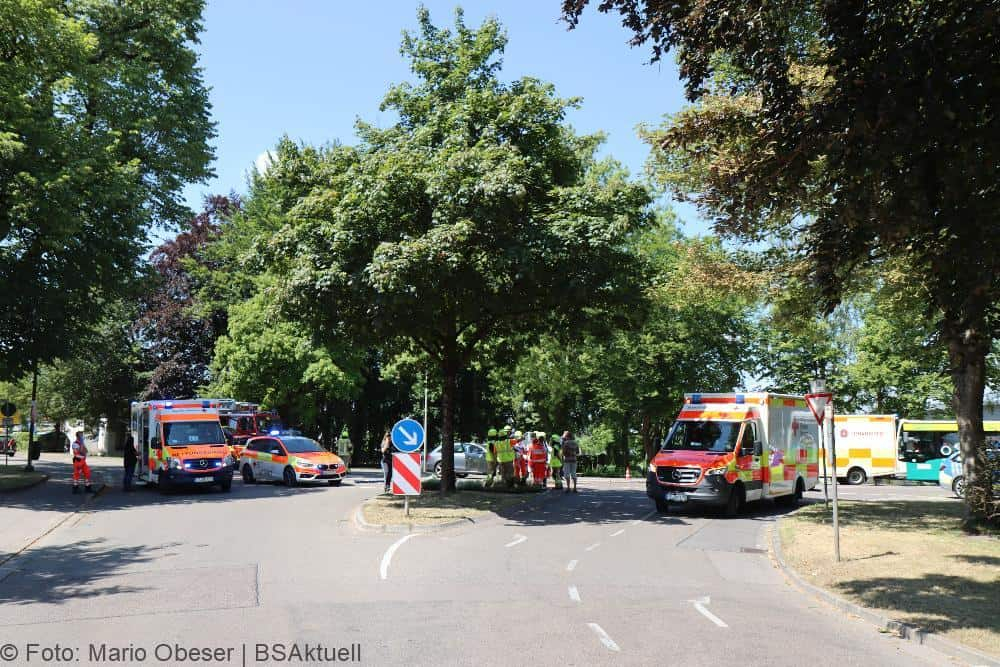Unfall Ichenhausen B16 15072022