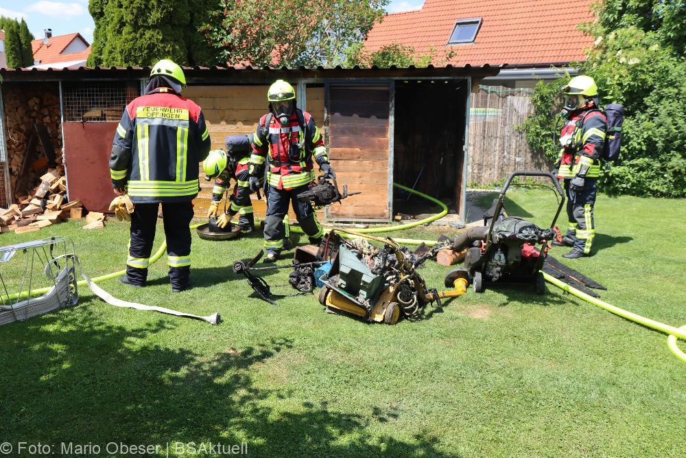 Brand Offingen Gartenhütte 11062022