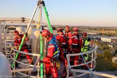 Leipheim Übung Rettung Silo 19072022 108
