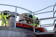 Leipheim Übung Rettung Silo 19072022 48
