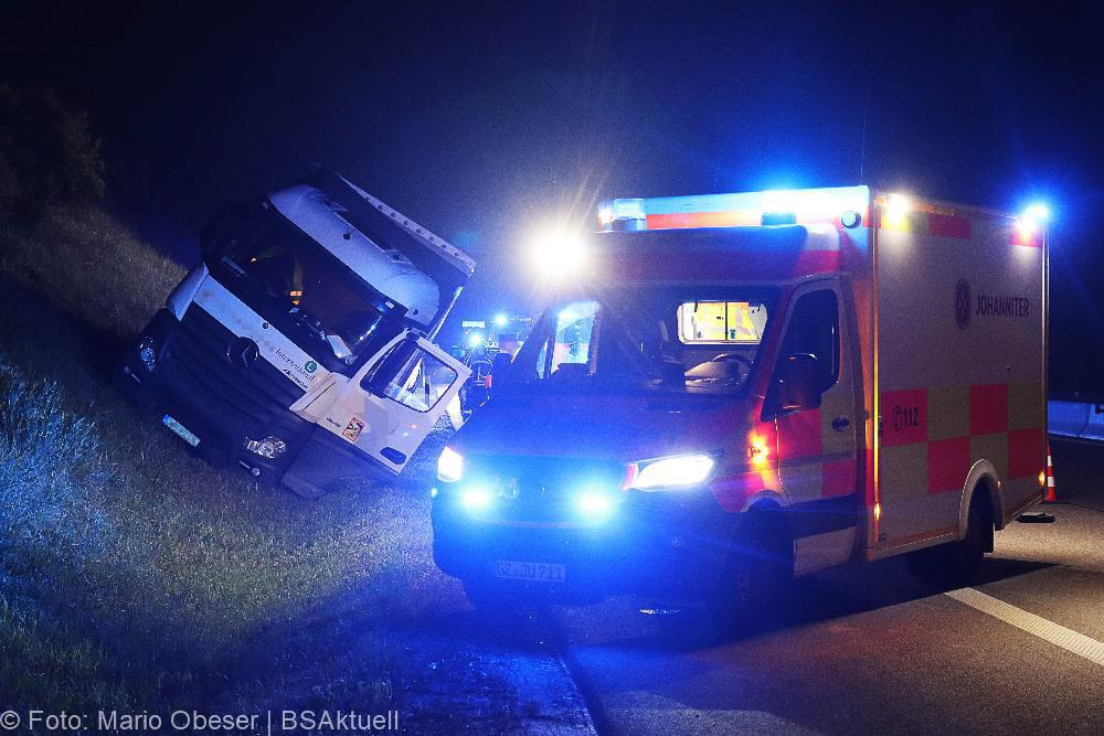 Unfall Lkw A8 Bubesheim 07052022