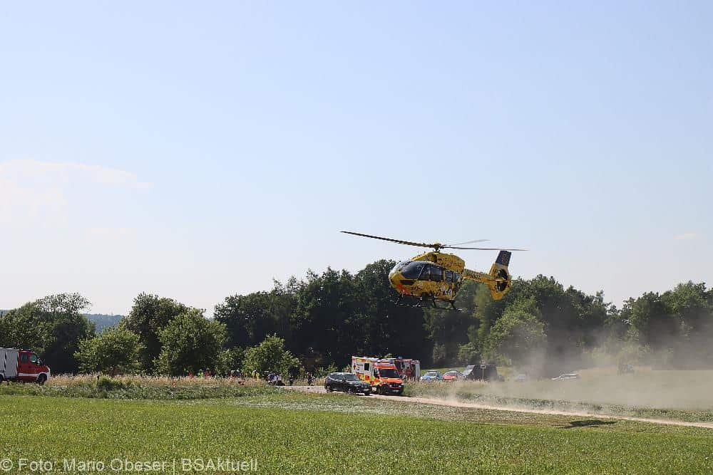 Unfall Roggenburg Motorrad Pkw 21062022