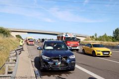 Unfall A8 Leipheim - KReuz Elchingen 17072022 9
