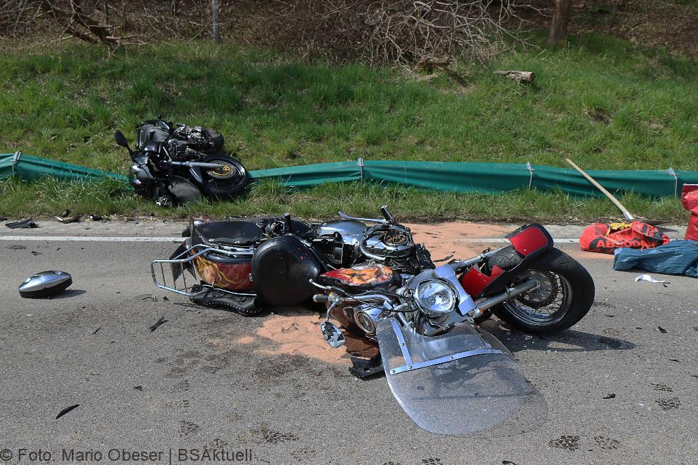 Unfall Motorrad Taxi Hagenried GZ25 15042022