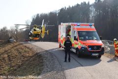 Unfall Premach Motorrad Pkw 25032022 20
