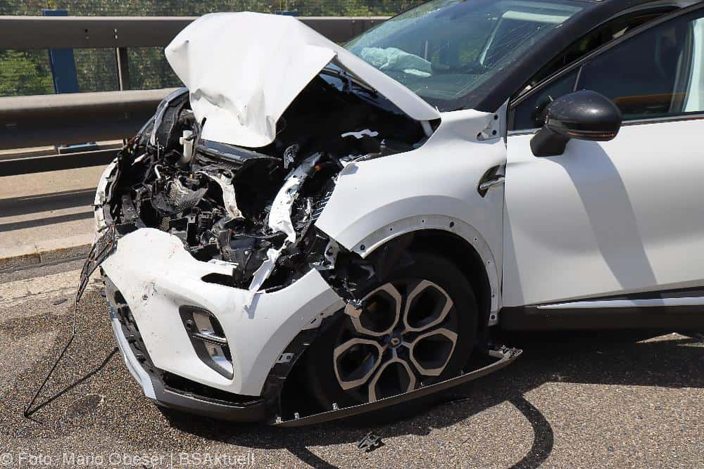 Unfall A8 bei Leipheim