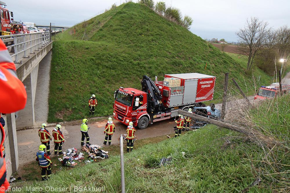 Unfall A8 Burgau - Günzburg