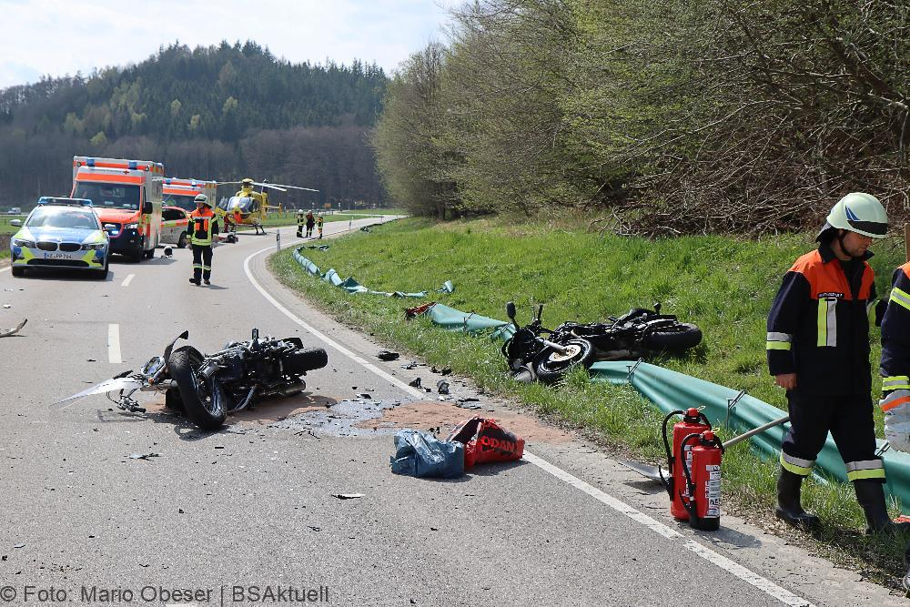 Unfall Motorrad Taxi Hagenried GZ25 15042022
