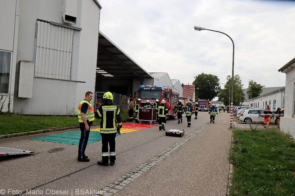 Brand Lager Chemiekalien Strass 31082022