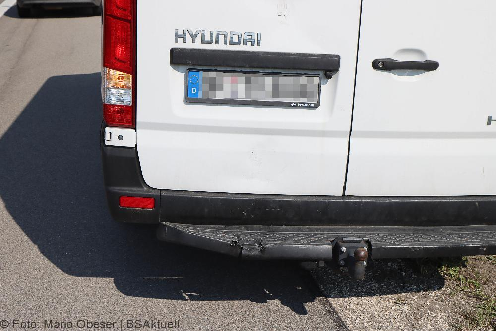 Unfall A8 Motorrad Transporter 09052022