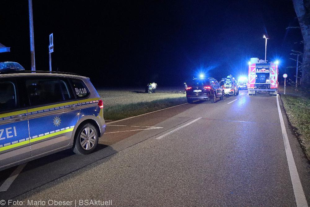 Unfall Günzburg Überschlag 20082022