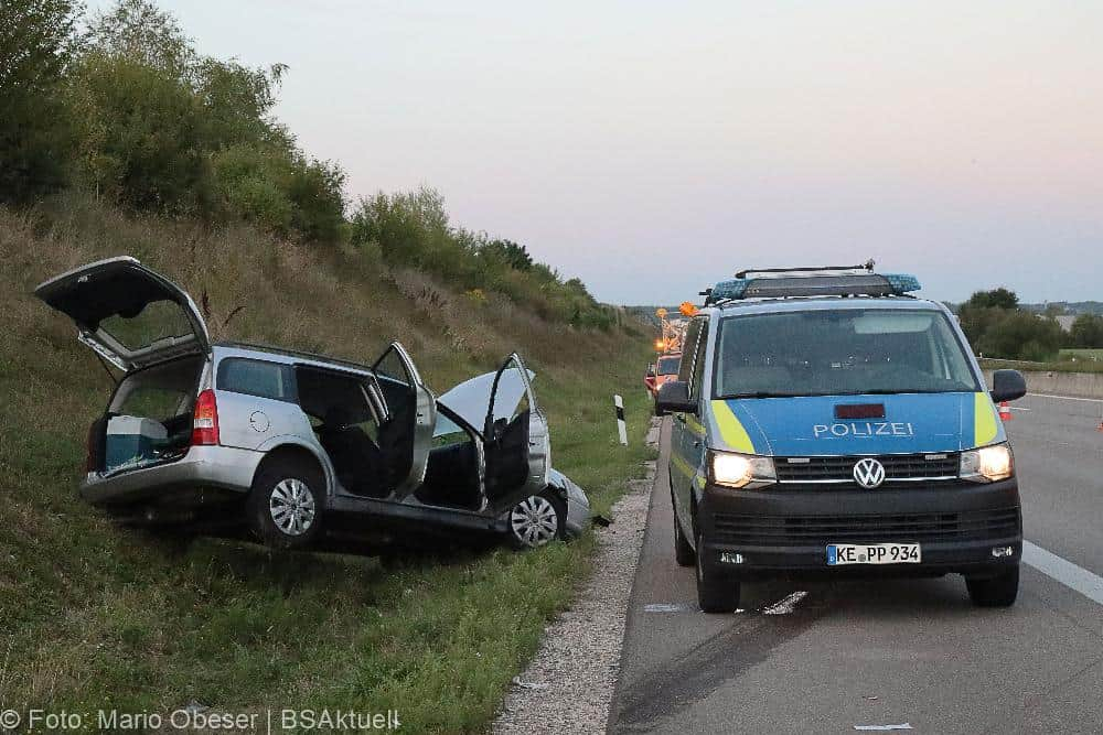 Unfall A8 bei Bubesheim 23082022