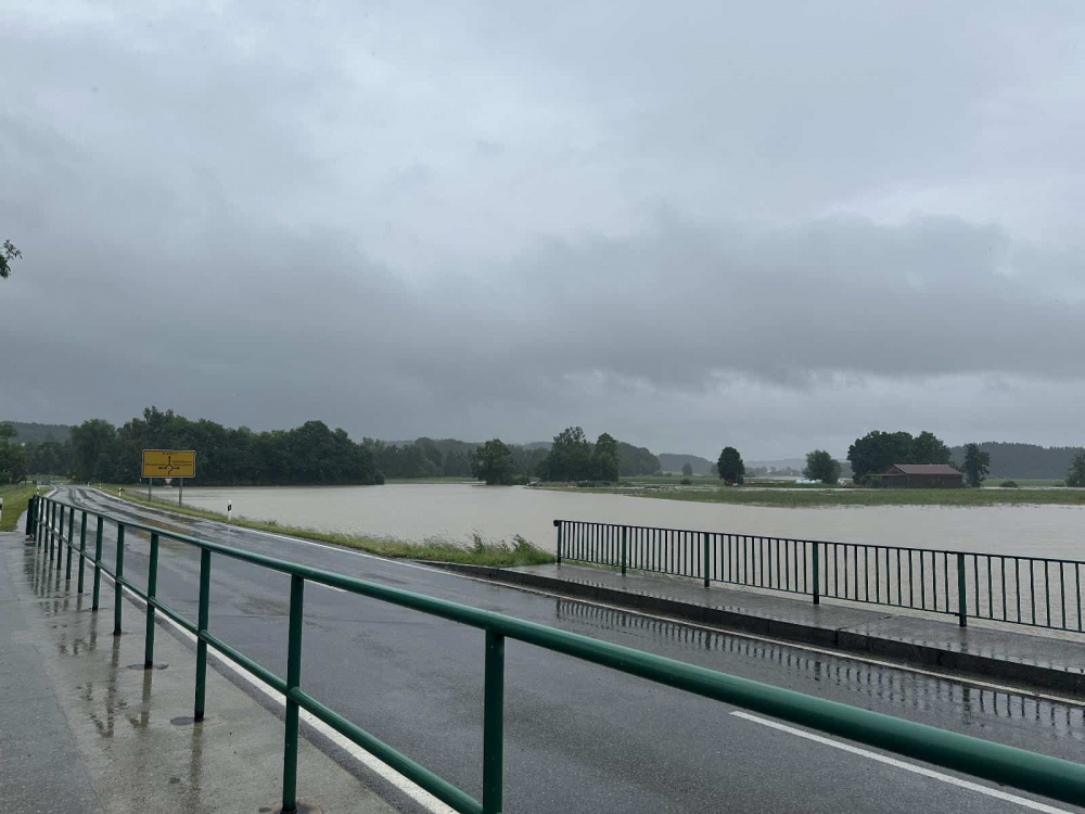 Hochwasser 2024 - Nattenhausen Günz 