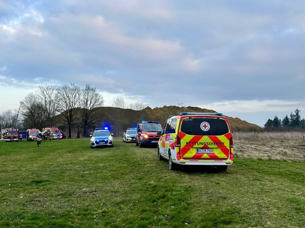 Brand in Gebäuse in Wettenhausen am 07.03.2024