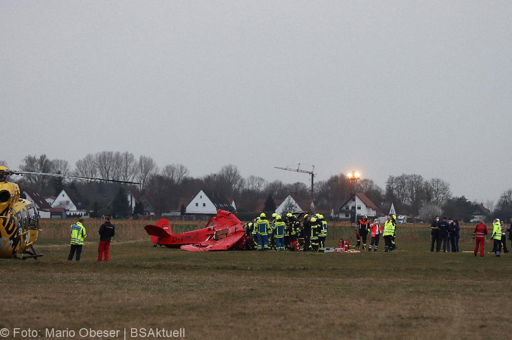 Flugzeugabsturz Günzburg Dopperldecker