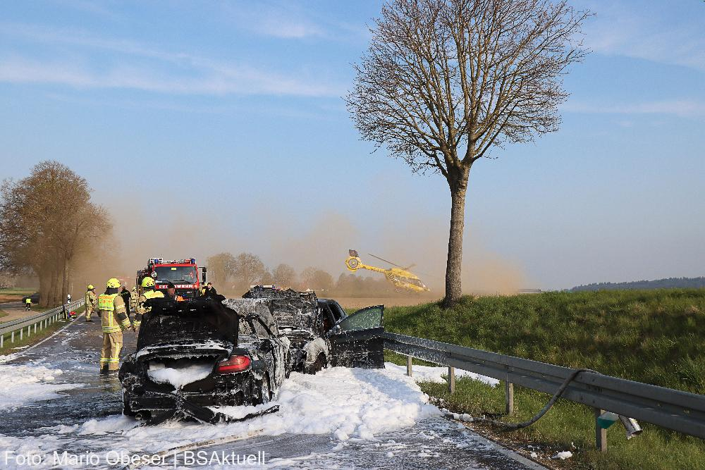 Unfall B16 Ellzee 22042022