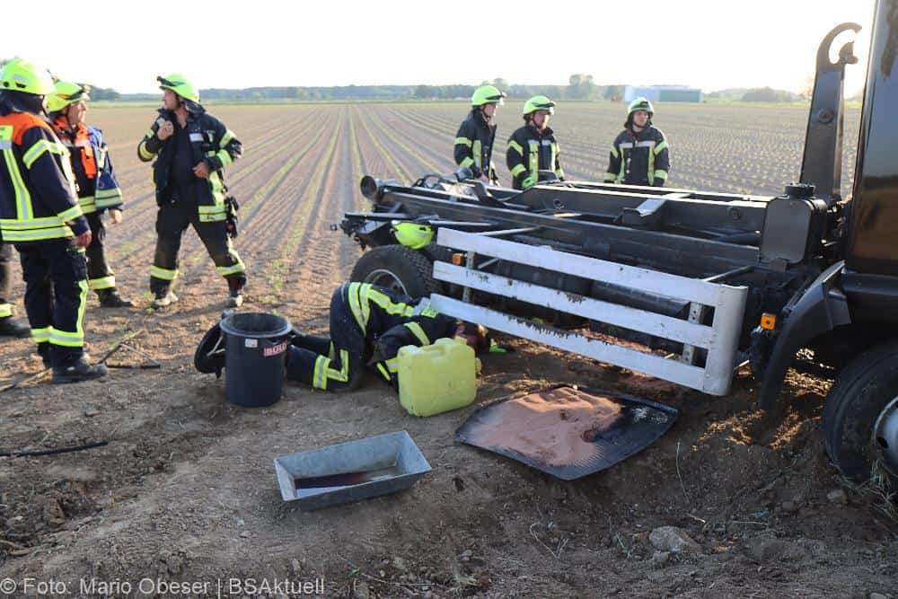 Unfall Kleinlaster Großkötz Bubesheim 15062022
