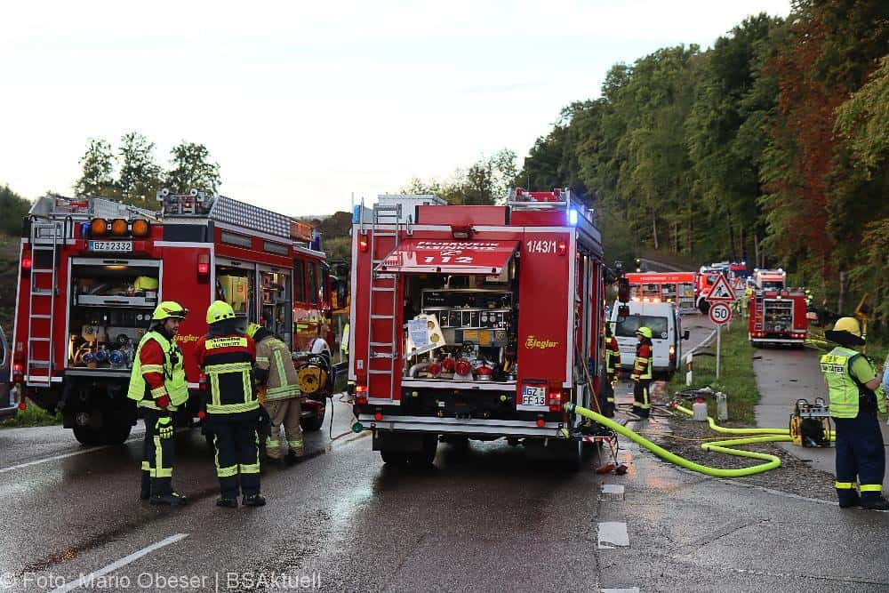 Unfall B16 Kleinkötz Munasenke 14092022