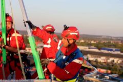 Leipheim Übung Rettung Silo 19072022 107