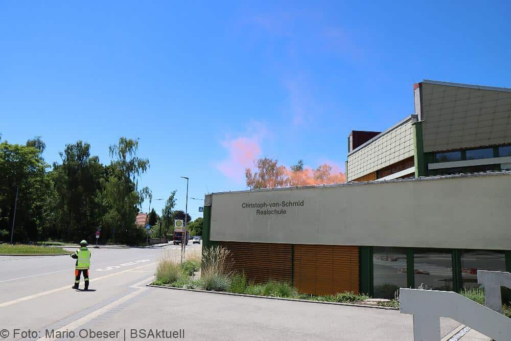 Thannhausen Alarmübung Schule
