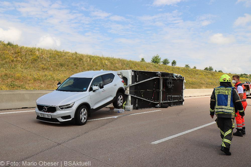 Unfall A8 Unterknöringen 29062022