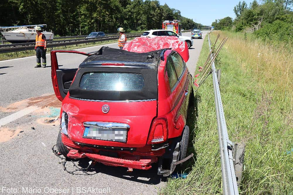 Unfall B28 Senden 03072022