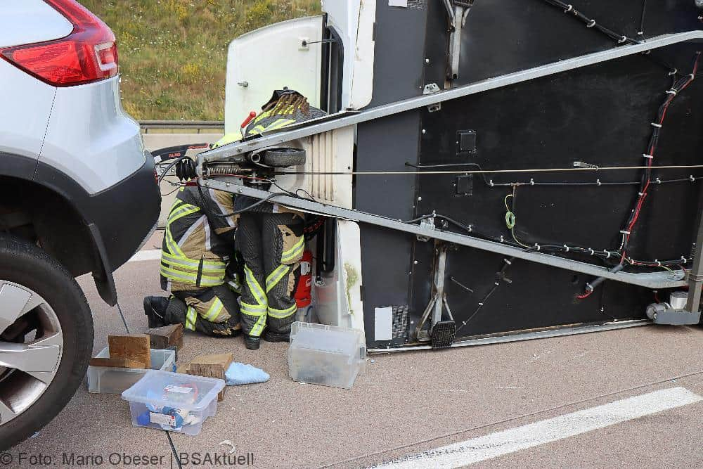 Unfall A8 Unterknöringen 29062022