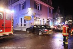 Pkw gegen Hauswand Burgau 22022022 9